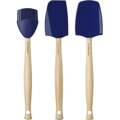 Le Creuset Azure Craft Juego de 3 Utensilios de Cocina Le Creuset Azure Craft Juego de 3 Utensilios de Cocina