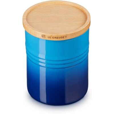Le Creuset Stenen voorraadpot Azure - 540ml - Luchtdicht, Duurzaam, Stapelbaar Le Creuset Stenen voorraadpot Azure - 540ml - Luchtdicht, Duurzaam, Stapelbaar