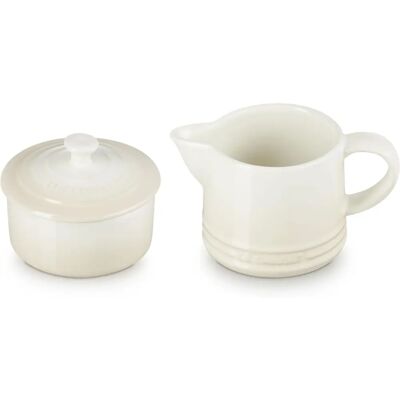Le Creuset Meringue Milk & Sugar Set - Set Le Creuset Meringue Milk & Sugar Set - Set
