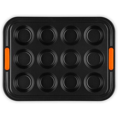 Le Creuset Carbonstahl Muffinform - Backform Le Creuset Carbonstahl Muffinform - Backform