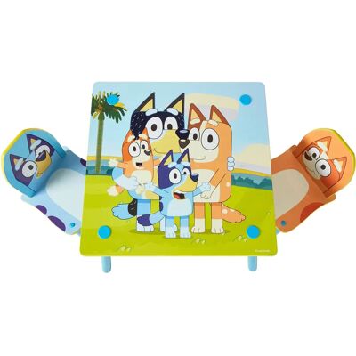 Bluey Lasten Pöytä ja Tuolit -setti Bluey Lasten Pöytä ja Tuolit -setti