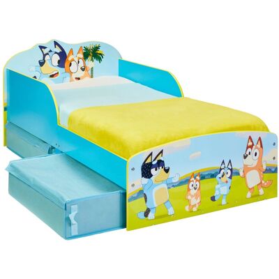 Bluey Lastensänky säilytystilalla - Turvallinen & Käytännöllinen Bluey Lastensänky säilytystilalla - Turvallinen & Käytännöllinen