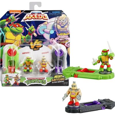 Tortues Ninja Adolescentes Raphael vs Kraang - Figurines de Combat - Publicité Tortues Ninja Adolescentes Raphael vs Kraang - Figurines de Combat - Publicité