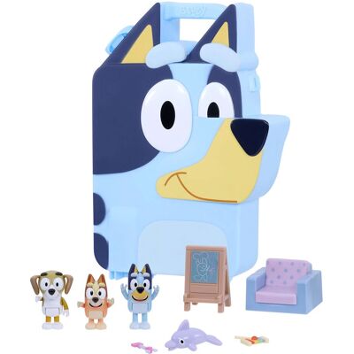 Bluey - Deluxe Play & Go - 2.5-3 inch Figures - Playset Bluey - Deluxe Play & Go - 2.5-3 inch Figures - Playset