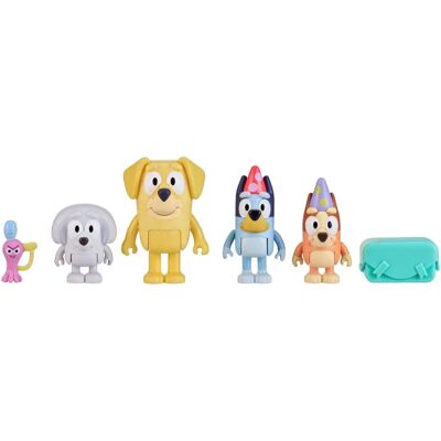 Bluey Bluey Model 4 sztuki - Pass the Parcel Zabawka Bluey Bluey Model 4 sztuki - Pass the Parcel Zabawka