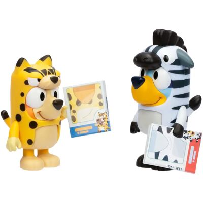 Giochi Preziosi Bluey Figure 2-Pack Animal Costumes Kids - 3 Designs Giochi Preziosi Bluey Figure 2-Pack Animal Costumes Kids - 3 Designs