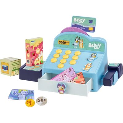 Bluey Jouet Registre de caisse - Sons interactifs - 3-6 ans Bluey Jouet Registre de caisse - Sons interactifs - 3-6 ans