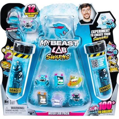 MrBeast Lab Swarms Mega Lab 12-pakkaus - Lab Set MrBeast Lab Swarms Mega Lab 12-pakkaus - Lab Set