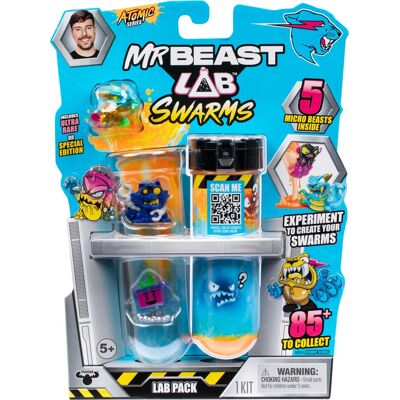 Moose Toys MrBeast Lab Swarms Serie 2 Confezione da 5 Moose Toys MrBeast Lab Swarms Serie 2 Confezione da 5