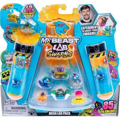 MrBeast Lab Atomare Swarms 12er Pack - Action Figuren MrBeast Lab Atomare Swarms 12er Pack - Action Figuren