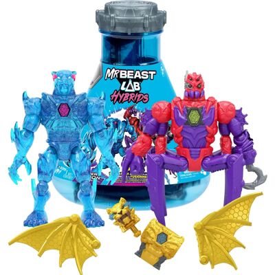 Moose Toys MS24904 children's toy figure - Suitable for children, Includes 2 hybrid figurines, Mix & Match feature, Random model selection Moose Toys MS24904 children's toy figure - Suitable for children, Includes 2 hybrid figurines, Mix & Match feature, Random model selection