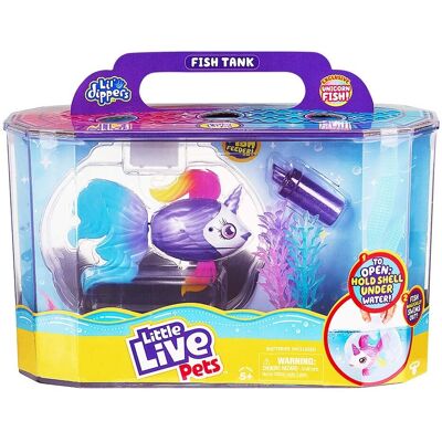 Little Live Pets Lil Dippers Aquarium - Aquarium, Poisson interactif, Jouet éducatif - Publicité Little Live Pets Lil Dippers Aquarium - Aquarium, Poisson interactif, Jouet éducatif - Publicité