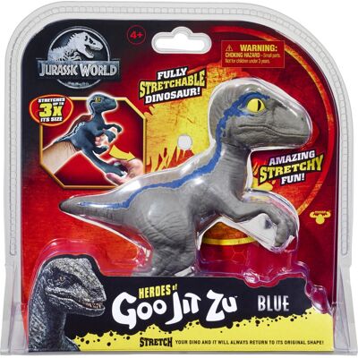 Goo Jit Zu Jurassic World Niebieski Rozciągliwy Dinozaur Goo Jit Zu Jurassic World Niebieski Rozciągliwy Dinozaur