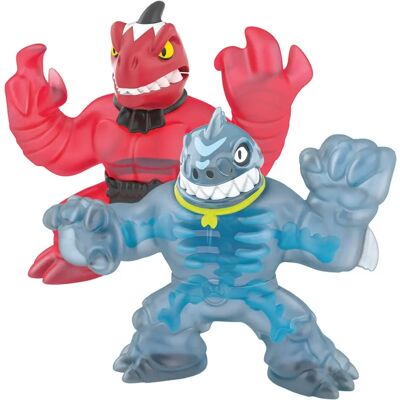 Heroes of Goo Jit Zu Dino X-Ray Versus Pack - Figurines Heroes of Goo Jit Zu Dino X-Ray Versus Pack - Figurines