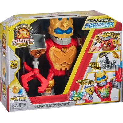 Moose Toys Treasure X Robots Gold Mega Treasure Bot - Robot Moose Toys Treasure X Robots Gold Mega Treasure Bot - Robot
