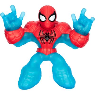 Héros de Goo Jit Zu Spider-Man Glow Surge - Jouet Marvel Élastique Lumineux Héros de Goo Jit Zu Spider-Man Glow Surge - Jouet Marvel Élastique Lumineux