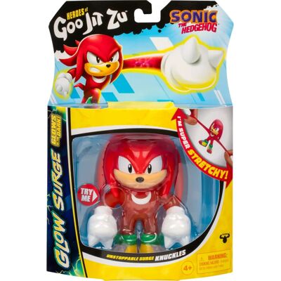 Goo Jit Zu Knuckles Surge Lumineux - Figurine - 13cm - Sonic - Publicité Goo Jit Zu Knuckles Surge Lumineux - Figurine - 13cm - Sonic - Publicité