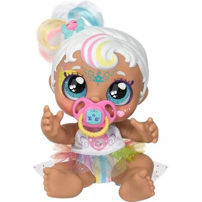 Kindi Kids Märke - Mini Mello Lillasyster Ansiktsmålning Avslöjande Docka - Docka Kindi Kids Märke - Mini Mello Lillasyster Ansiktsmålning Avslöjande Docka - Docka