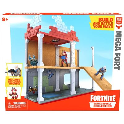 Fortnite Mega Fort - Ensemble de Jouets - Publicité Fortnite Mega Fort - Ensemble de Jouets - Publicité