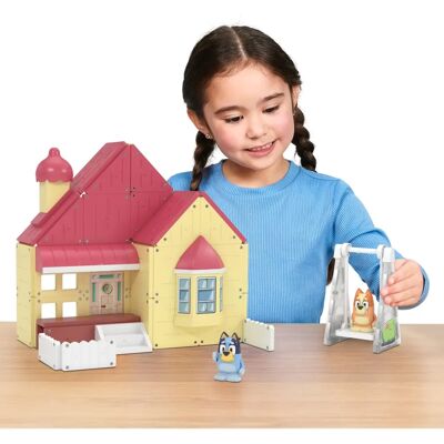 Tile Town Bluey Heeler Family Home Tile Set - Konstruktionsspielzeug Tile Town Bluey Heeler Family Home Tile Set - Konstruktionsspielzeug