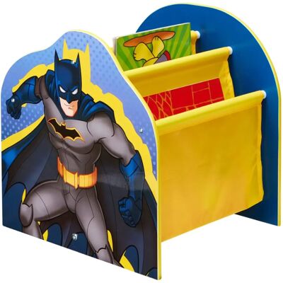 Étagère en bois Batman de DC Comics - Rangement pour chambre d'enfants - Publicité Étagère en bois Batman de DC Comics - Rangement pour chambre d'enfants - Publicité