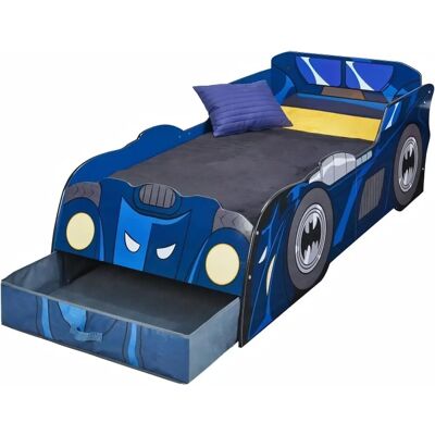 Letto per bambini Batman Batmobile con spazio di stoccaggio - Letto auto Letto per bambini Batman Batmobile con spazio di stoccaggio - Letto auto