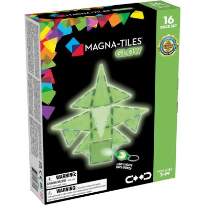 Zestaw Magna-Tiles Luminescencyjny - Magnetyczne klocki dla dzieci Zestaw Magna-Tiles Luminescencyjny - Magnetyczne klocki dla dzieci