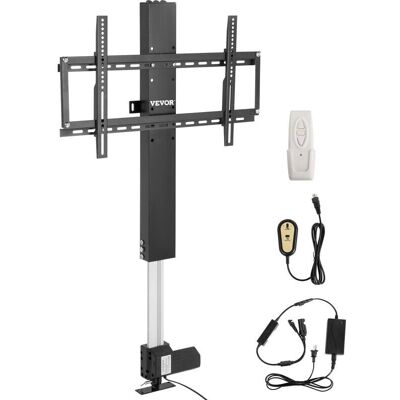 Support TV VEVOR avec ascenseur automatique - Hauteur 107,4-187,2cm - Publicité Support TV VEVOR avec ascenseur automatique - Hauteur 107,4-187,2cm - Publicité