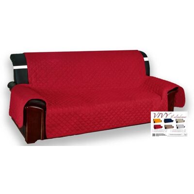 TEX FAMILY - Vivy - red-bordeaux - 3 posti - copridivano TEX FAMILY - Vivy - red-bordeaux - 3 posti - copridivano