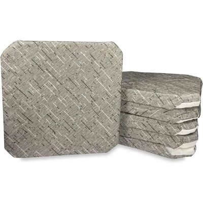 TEX FAMILY - Coprisedia con ali - marrone ciniglia - Chair cover TEX FAMILY - Coprisedia con ali - marrone ciniglia - Chair cover