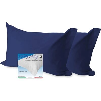 TEX FAMILY - Pillowcase - blu scuro - 52x82 cm - Set di federe TEX FAMILY - Pillowcase - blu scuro - 52x82 cm - Set di federe