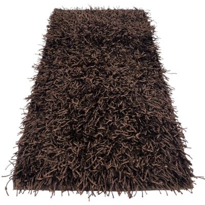 TEX FAMILY - Shaggy - Marrone - 60x90 cm - Rug TEX FAMILY - Shaggy - Marrone - 60x90 cm - Rug