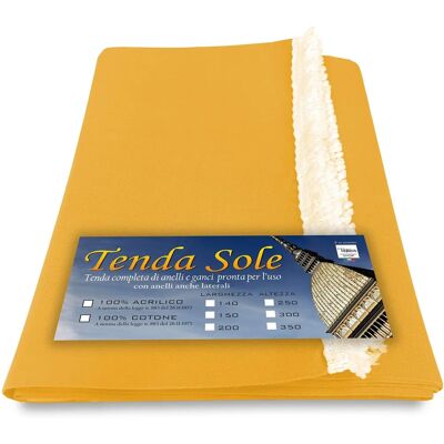 TEX FAMILY Tenda da esterno gialla - Ombra da giardino TEX FAMILY Tenda da esterno gialla - Ombra da giardino