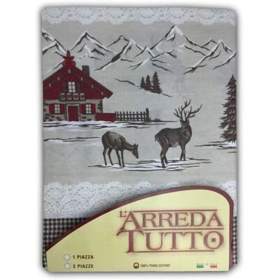 TEX FAMILY - Rosso - 2 posti - Copritutto per mobili TEX FAMILY - Rosso - 2 posti - Copritutto per mobili