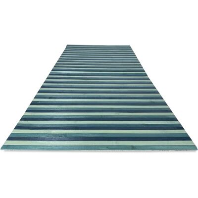 TEX FAMILY WOODY - blu-verde - bambù - 50x120 cm - Rug TEX FAMILY WOODY - blu-verde - bambù - 50x120 cm - Rug
