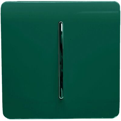 Trendi - Switch Trendi 1 Gang - Dark Green - Glossy Light Switch Trendi - Switch Trendi 1 Gang - Dark Green - Glossy Light Switch