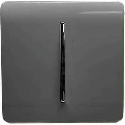 Trendi - Switch - 1 Gang - 3 Way - Charcoal Trendi - Switch - 1 Gang - 3 Way - Charcoal