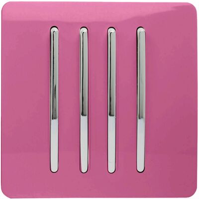 Trendi - Trendi Switch - 4 Gang - 2 Way - Light Switch Trendi - Trendi Switch - 4 Gang - 2 Way - Light Switch