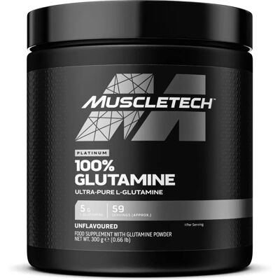 Muscletech Platinum 100% L-glutamina proszek - Wspiera regenerację i wzrost mięśni Muscletech Platinum 100% L-glutamina proszek - Wspiera regenerację i wzrost mięśni