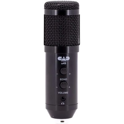 CAD Audio U49 - Microphone de studio USB - Publicité CAD Audio U49 - Microphone de studio USB - Publicité