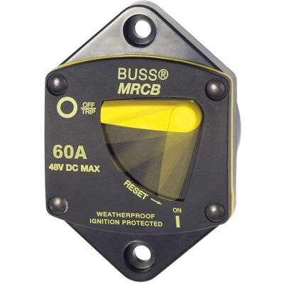 Blue Sea Systems 187 Series Thermal Circuit Breaker - Black Blue Sea Systems 187 Series Thermal Circuit Breaker - Black
