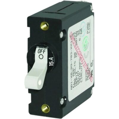 BLUE SEA SYSTEMS 15A Magnetic Circuit Breaker - Circuit Breaker BLUE SEA SYSTEMS 15A Magnetic Circuit Breaker - Circuit Breaker
