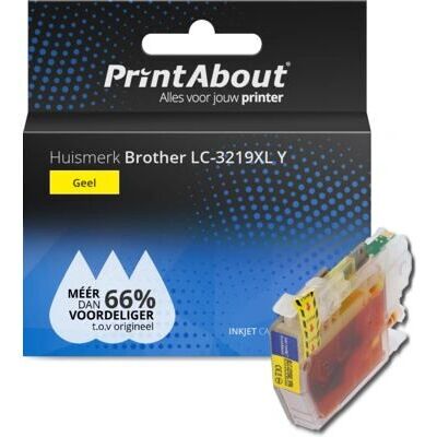 PrintAbout LC-3219XL Y Tintenpatrone - Hohe Kapazität - Gelb PrintAbout LC-3219XL Y Tintenpatrone - Hohe Kapazität - Gelb