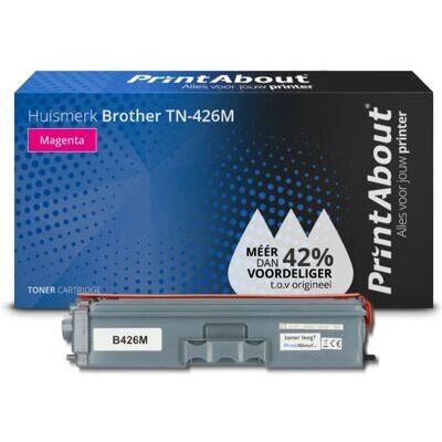 PrintAbout TN-426M Toner Magenta - Très grande capacité - Cartouche de toner - Publicité PrintAbout TN-426M Toner Magenta - Très grande capacité - Cartouche de toner - Publicité