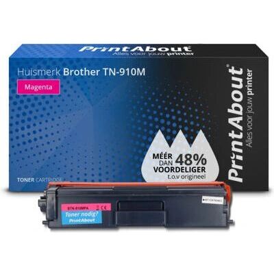 PrintAbout TN-910M Toner Magenta - Extra hohe Kapazität PrintAbout TN-910M Toner Magenta - Extra hohe Kapazität