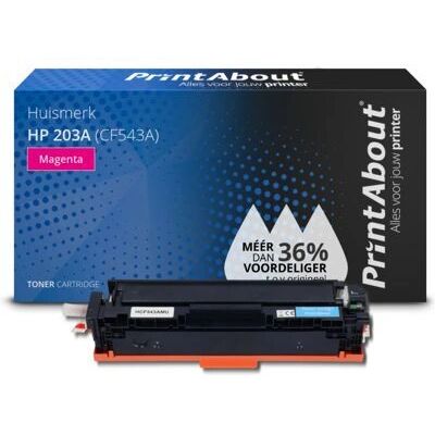 Toner Magenta CF543A PrintAbout - Cartouche d'encre - Publicité Toner Magenta CF543A PrintAbout - Cartouche d'encre - Publicité