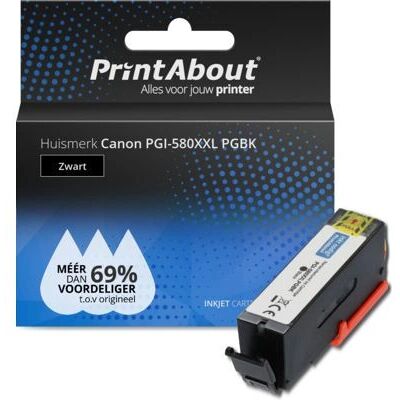 PrintAbout Cartouche d'encre PGI-580XXL PGBK Noir - Très grande capacité PrintAbout Cartouche d'encre PGI-580XXL PGBK Noir - Très grande capacité