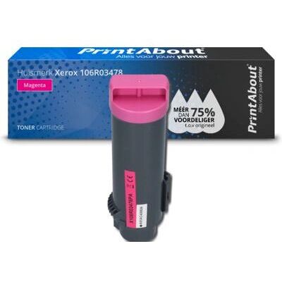 PrintAbout Xerox 106R03478 Magenta Toner - Kompatibel & Kostnadseffektiv PrintAbout Xerox 106R03478 Magenta Toner - Kompatibel & Kostnadseffektiv