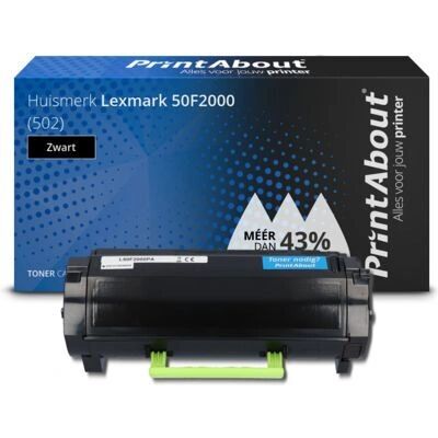 PrintAbout Lexmark 50F2000 Schwarz Toner - Druckerzubehör PrintAbout Lexmark 50F2000 Schwarz Toner - Druckerzubehör