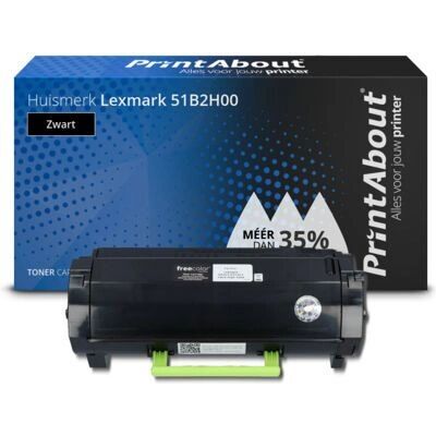 PrintAbout 51B2H00 Toner - Hohe Kapazität für Lexmark PrintAbout 51B2H00 Toner - Hohe Kapazität für Lexmark
